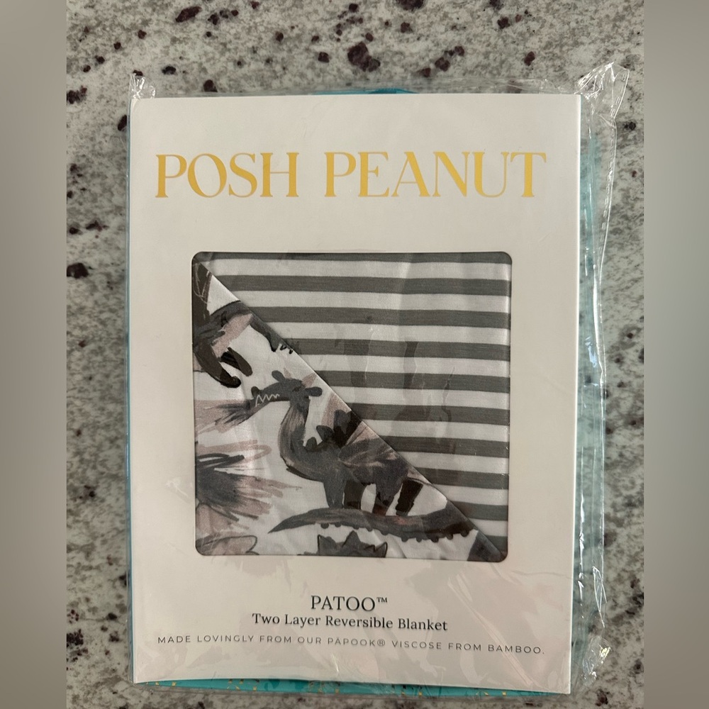 NIP Posh Peanut Petey Dragon &‎ Grey Stripe Patoo OG New
